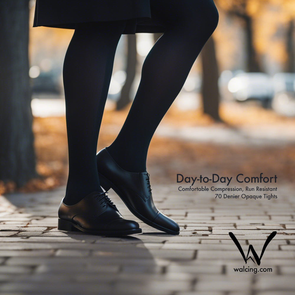 Opaque Black Tights